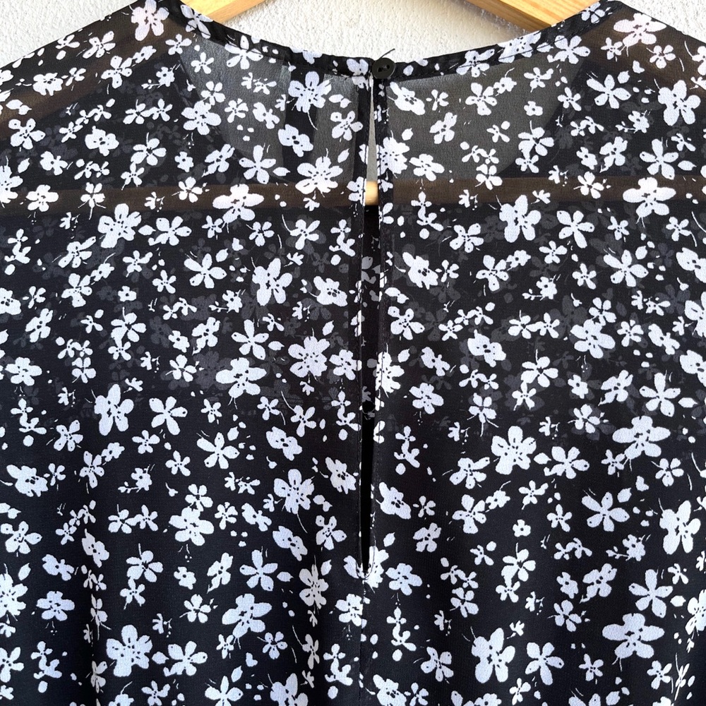 H&M | Floral Print Flounced Dress - Picture 3 of 16